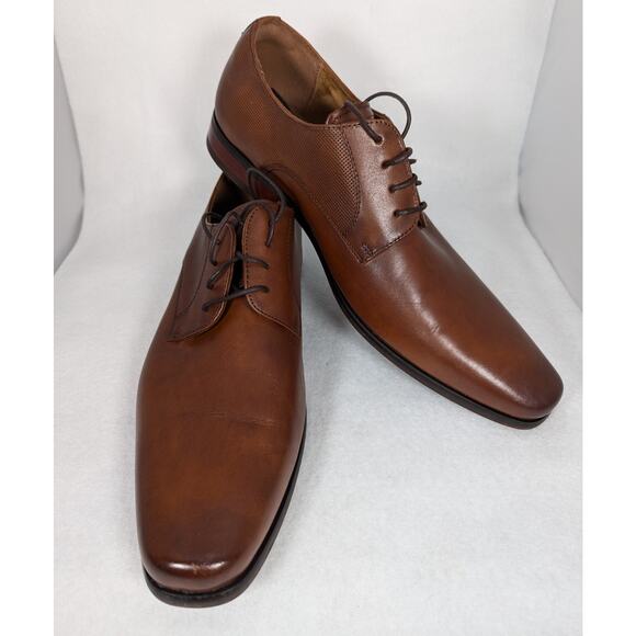 Florsheim mens dress shoes 9.5D NIB style Kierland longated toeTexture side heal main image 6